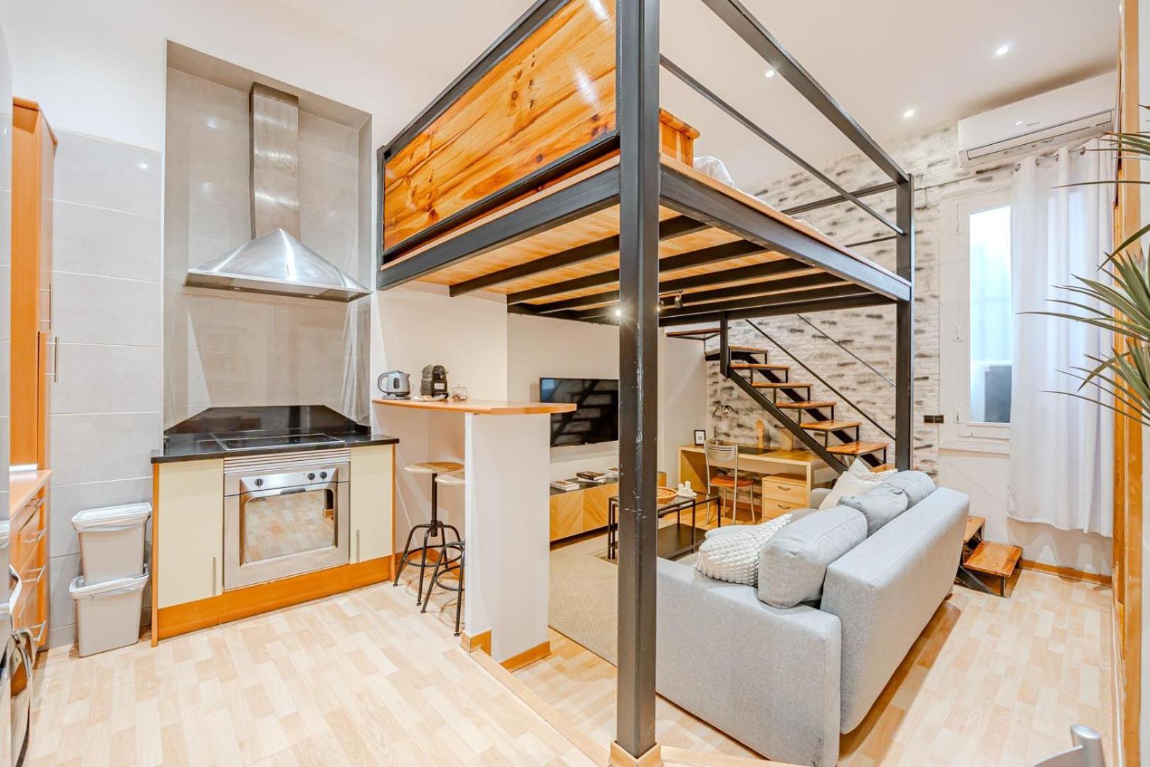 Increible Loft A 5 Min Del Retiro & Wizink Madri Exterior foto